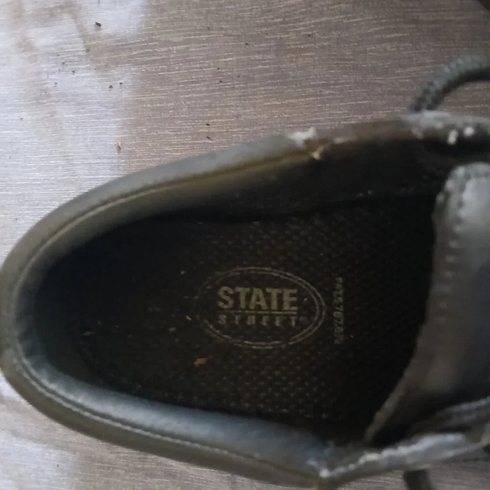 State Street Black Shoes size 6
